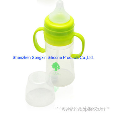 Charming Silicone Baby Feeding Bottle With Handles 